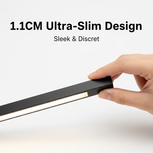 Ultra-Thin Motion Sensor Magnetic LED Bar Light 60CM